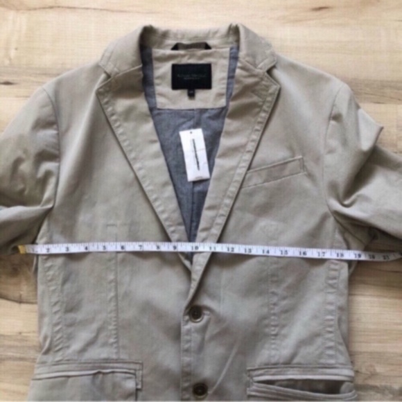 BNWT!! Banana Republic Modern Slim Fit Khaki Blazer - Picture 8 of 9